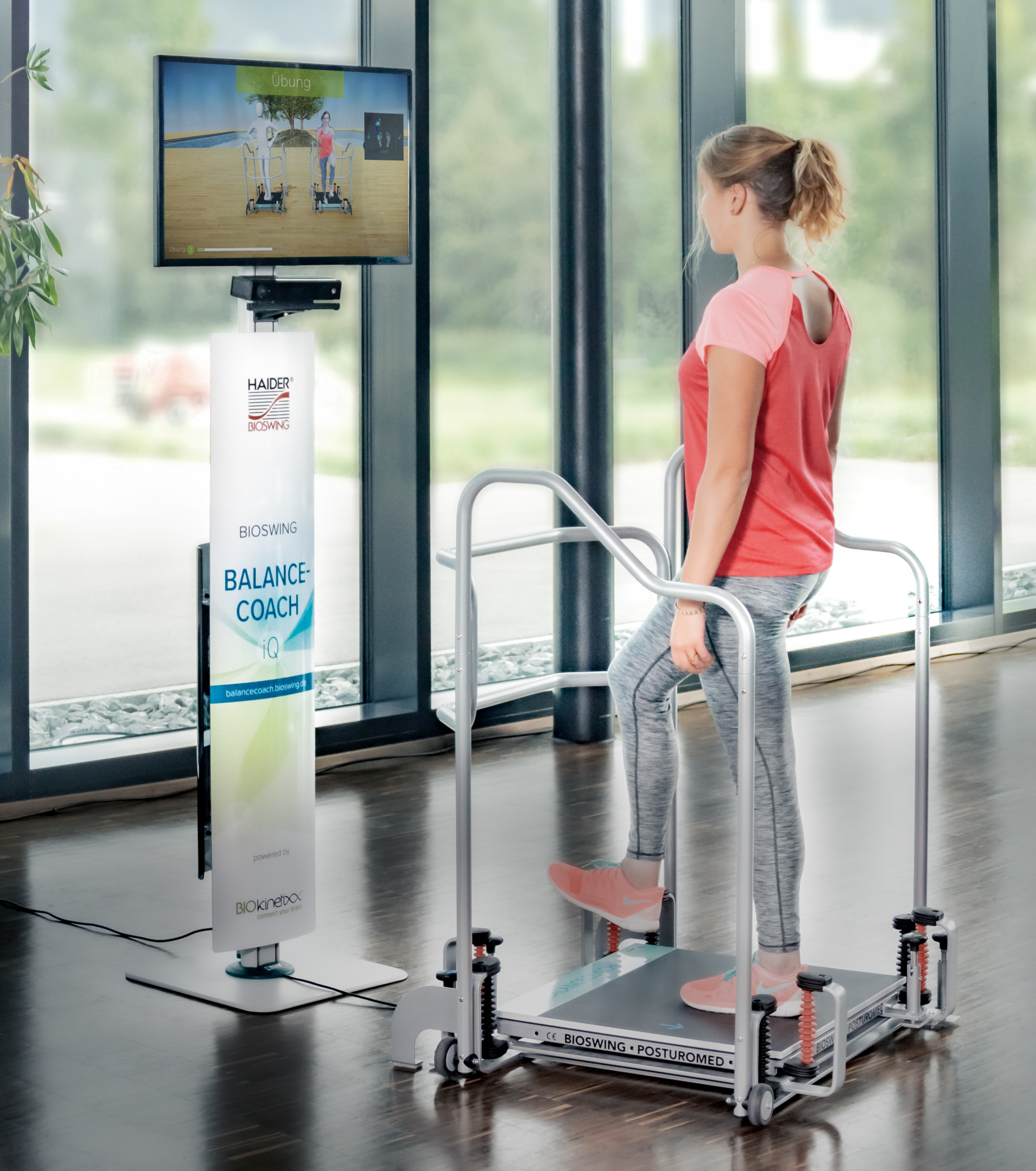 BIOSWING BalanceCoach iQ - der Aufbau - HAIDER BIOSWING